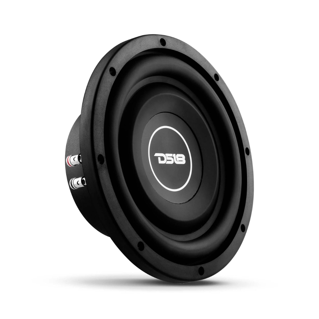DS18 SRW8.4D Subwoofer de 8" de montaje superficial con bobina móvil de aluminio de 1,5" - 150 vatios Rms 4 ohmios DVC