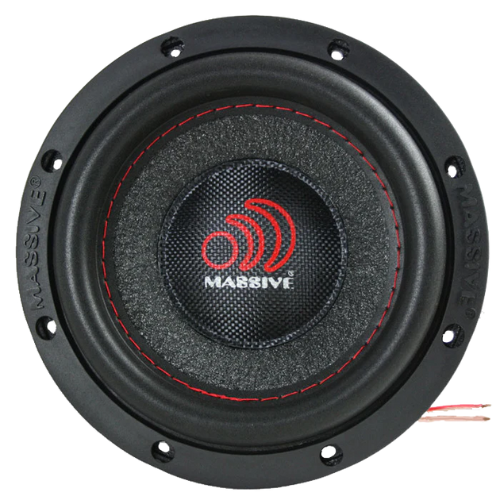 Massive Audio SUMMO64XL 6.5" Subwoofer with 1.5" Voice Coil - 150 Watts Rms 4-ohm DVC