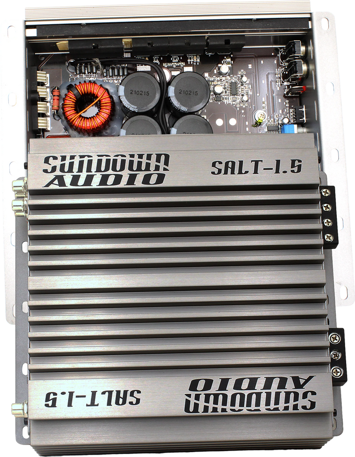 Sundown Audio SALT-1.5 Monoblock Class D Digital Amplifier - 1 x 1500 Watt Rms @ 1-ohm