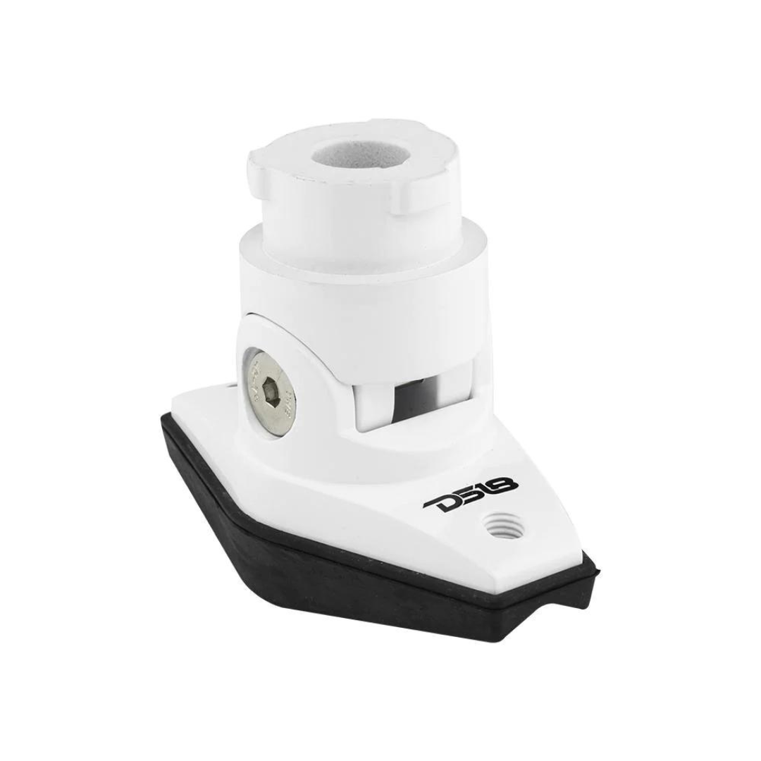 Adaptadores de abrazadera de soporte de montaje plano blanco DS18 HYDRO TMBRX/WH - Se adapta a todos los altavoces de torre NXL-X y CF-X
