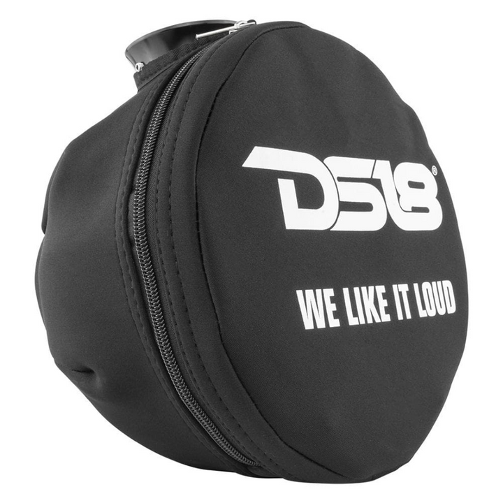 DS18 TPC8S 8" Black Water Resistant Tower Speaker Pod Covers - Fits NXL-PS and CF-PS Towers