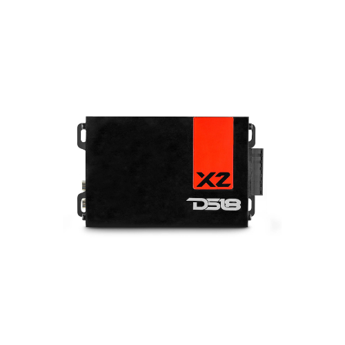 Amplificador compacto de rango completo Clase D de 2 canales DS18 X2 - 2 x 140 vatios Rms a 4 ohmios