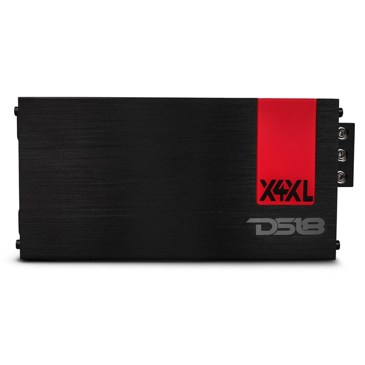 DS18 X4XL 1800W Max 4-Channel Amplifier - 4 x 120 Watts Rms @ 4-ohm