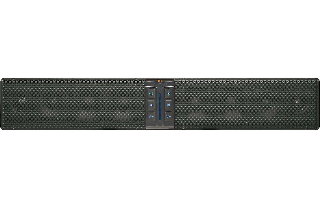 PowerBass XL-850 Amplified Marine Sound Bar with Built-in DSP and Bluetooth Connectivity - 300 Watts Rms 8 Speaker System