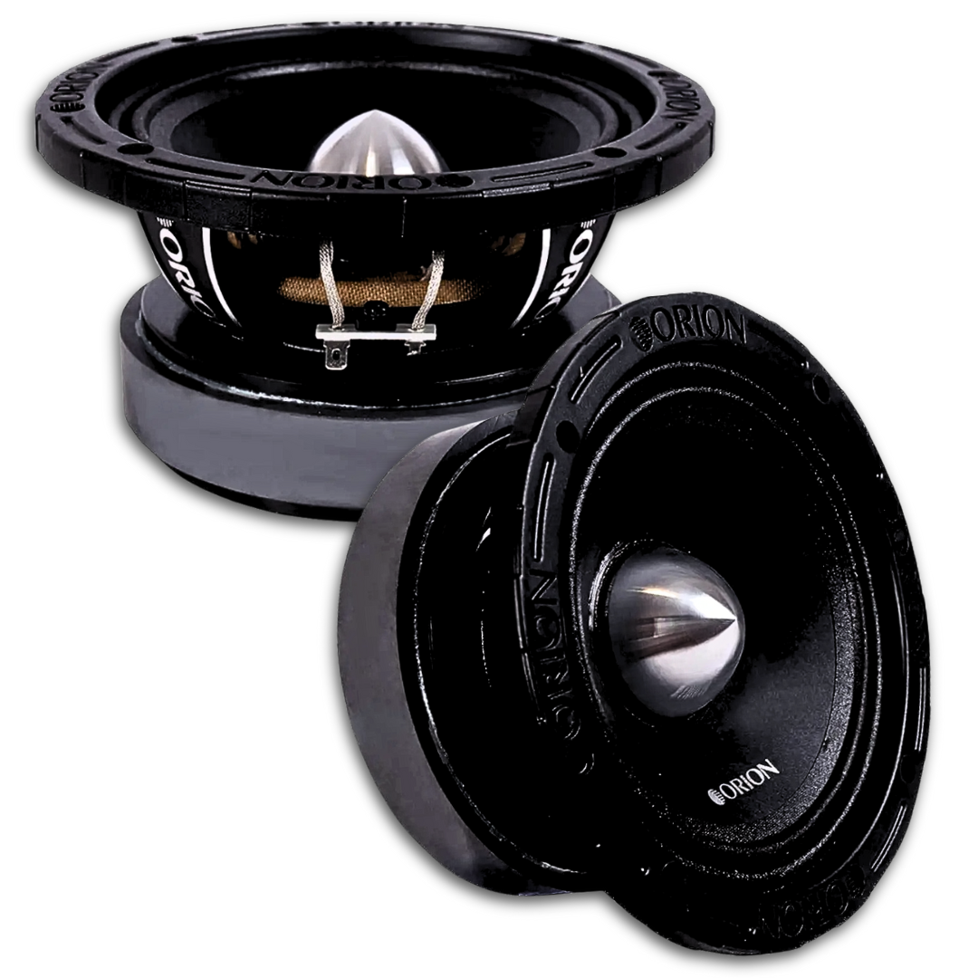Orion XPM654MBF 6.5" Mid-Bass Loudspeakers - 400 Watts Rms 4-ohm