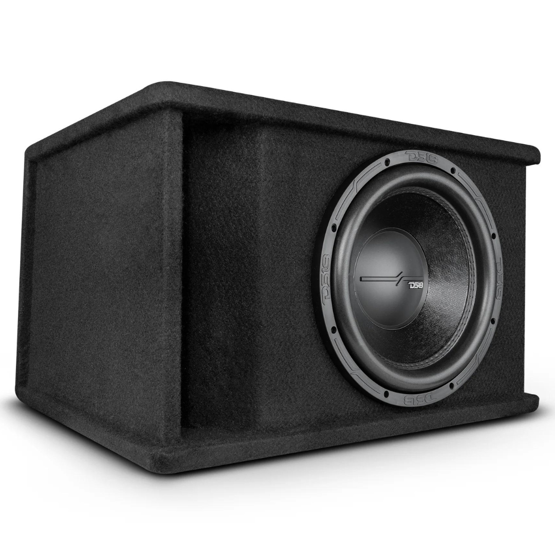 DS18 ZR112LD ZR12.2D 12" Subwoofers with Ported Sub Enclosure Tuned to 29Hz - 750 Watts Rms 1-ohm