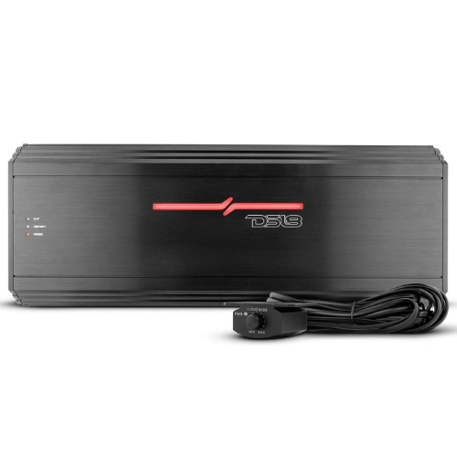 Amplificador de subwoofer monobloque Clase D DS18 ZR2000.1D - 1 x 2000 vatios Rms a 1 ohmio