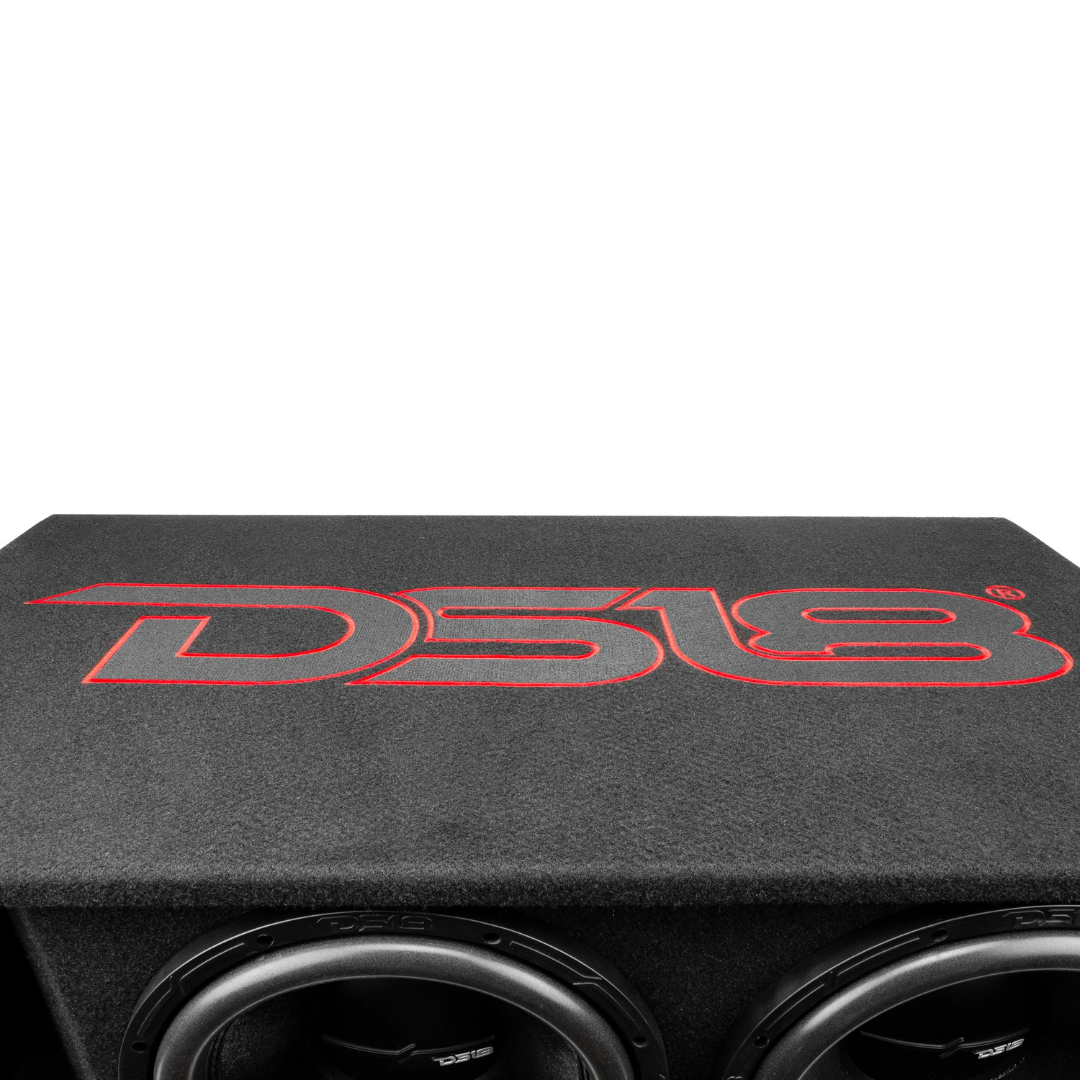 DS18 ZR212LD 2 subwoofers ZR12.4D de 12" con subcaja con puertos sintonizados a 29 Hz - 1500 vatios Rms 2 x 2 ohmios