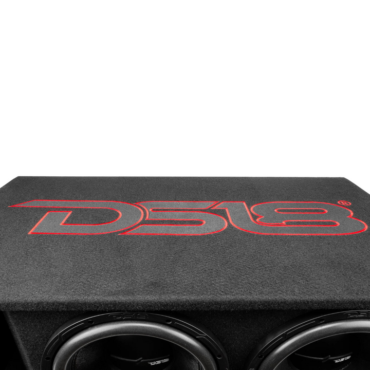 DS18 ZR212LD 2 subwoofers ZR12.4D de 12" con subcaja con puertos sintonizados a 29 Hz - 1500 vatios Rms 2 x 2 ohmios