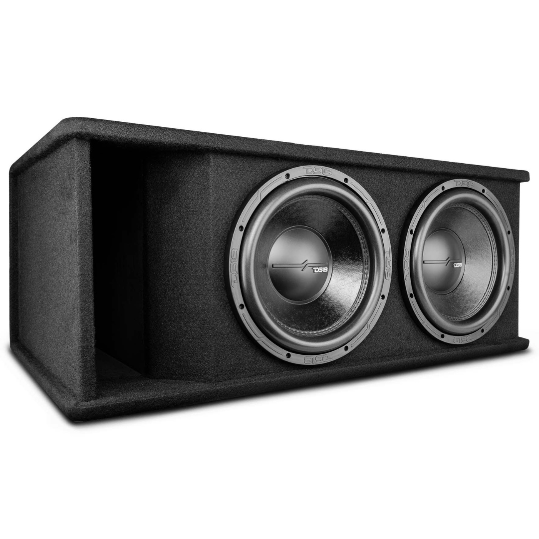 DS18 ZR212LD 2 subwoofers ZR12.4D de 12" con subcaja con puertos sintonizados a 29 Hz - 1500 vatios Rms 2 x 2 ohmios