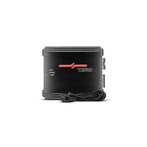 Amplificador de subwoofer monobloque Clase D DS18 ZR500.1D - 1 x 500 vatios Rms a 1 ohmio