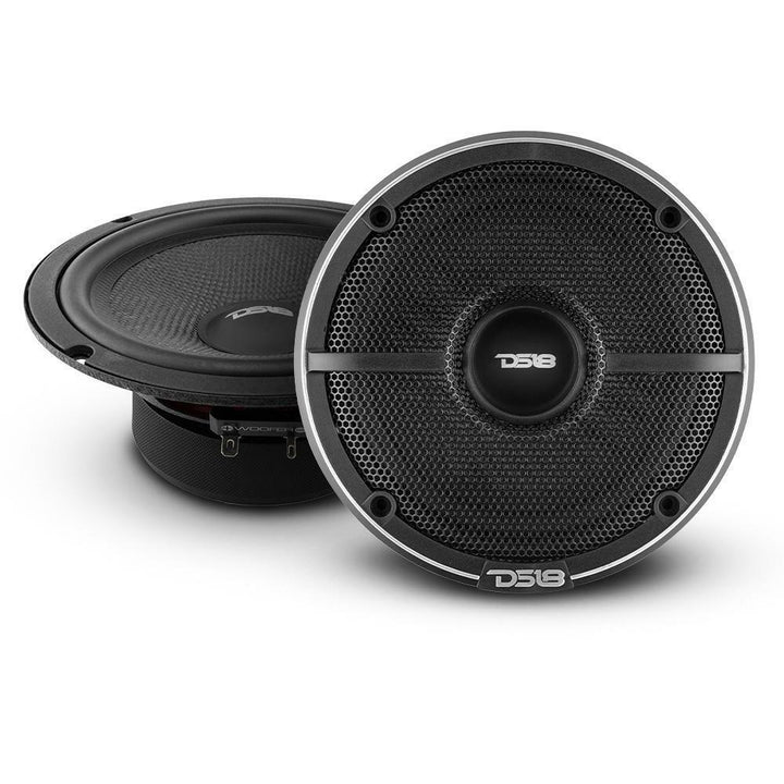 2008-2019 Honda Accord - DS18 ZXI Series Component Speakers with Tweeters, Crossovers, Amplifier and Amp Kit