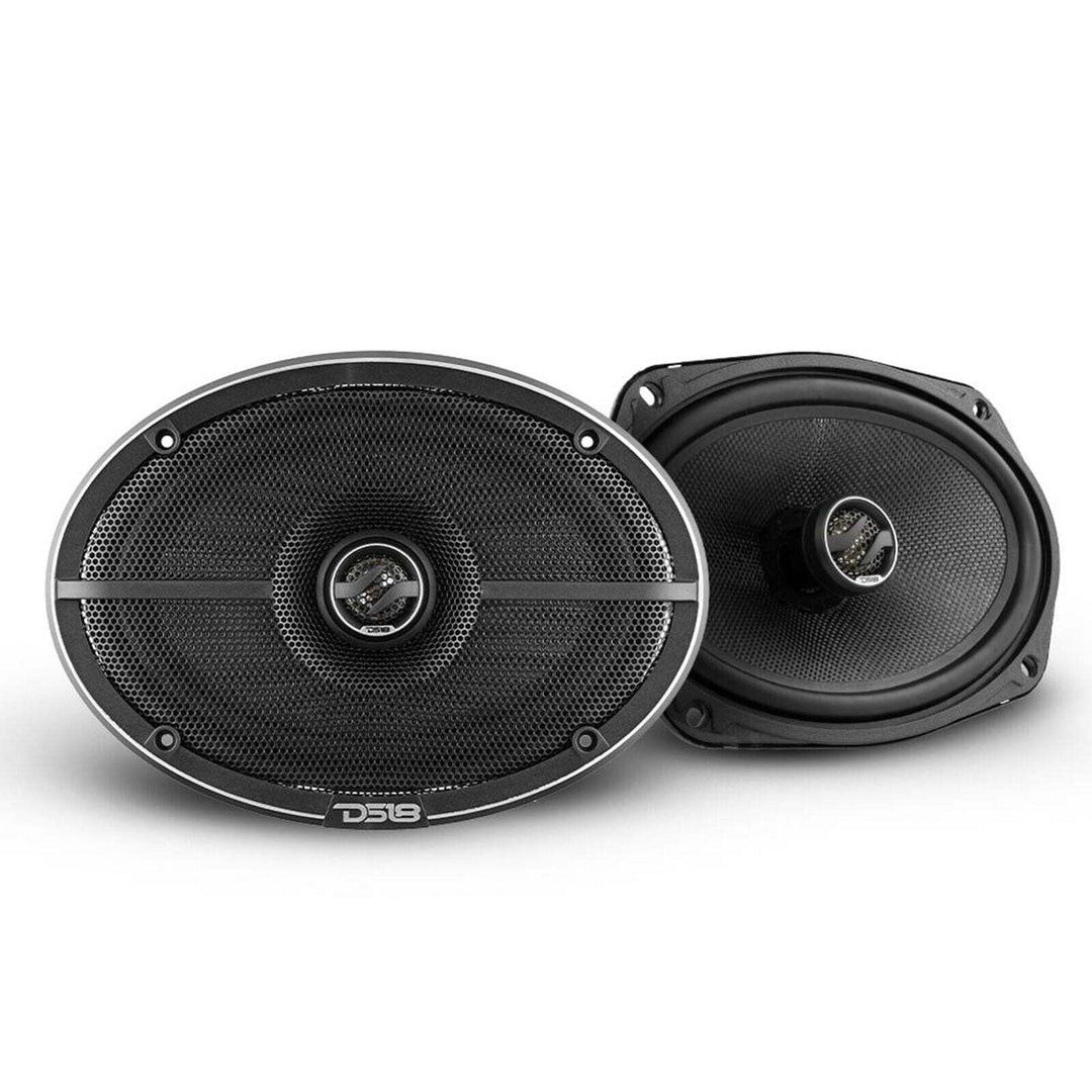 2009-2023 Dodge Ram 1500, 2500 & 3500 Crew Cab - DS18 ZXI Series Speaker Package with Amplifier and Amp Kit
