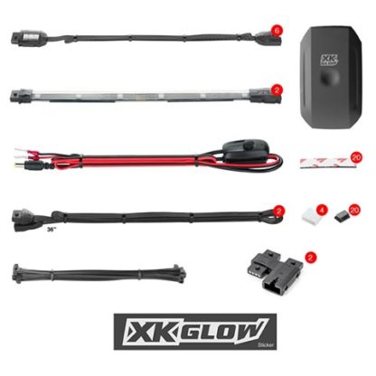 XKGLOW KS-MOTO-MINI Motorcycle Engine LED Accent Light Kit with Bluetooth Control