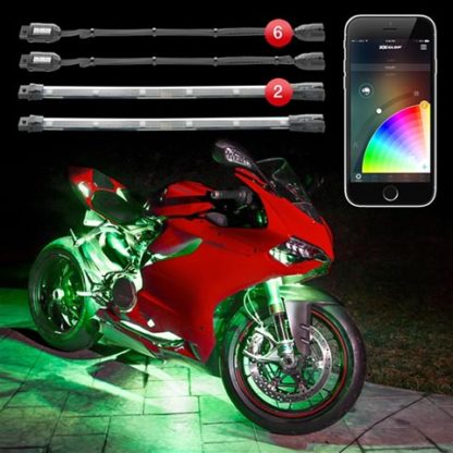 XKGLOW KS-MOTO-MINI Motorcycle Engine LED Accent Light Kit with Bluetooth Control