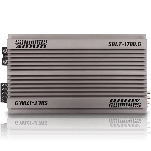 Sundown Audio SALT-1700.5 5-Channel Digital Amplifier - 4 x 125 Watts Rms @ 4-ohm + 1300 Watts Rms @ 1-ohm