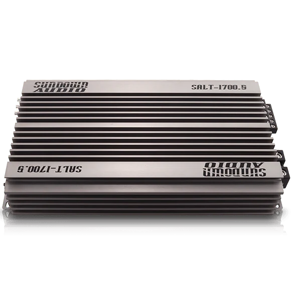 Sundown Audio SALT-1700.5 5-Channel Digital Amplifier - 4 x 125 Watts Rms @ 4-ohm + 1300 Watts Rms @ 1-ohm