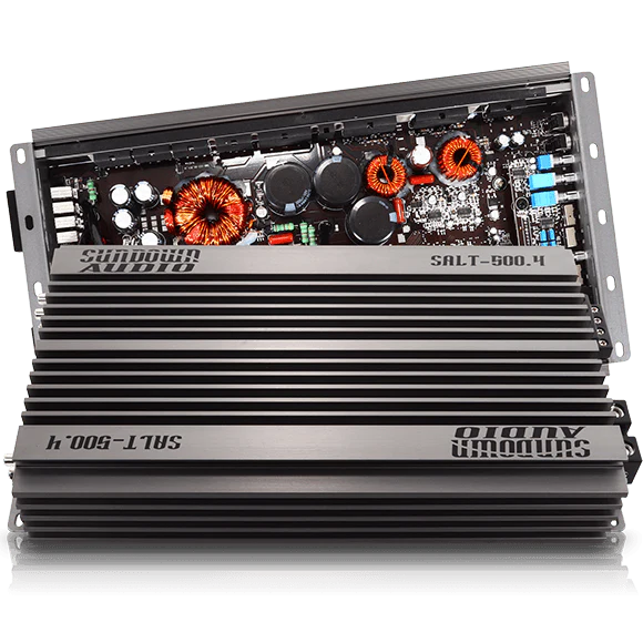 Sundown Audio SALT-500.4 4-Channel Digital Amplifier - 4 x 500 Watts Rms @ 4-ohm