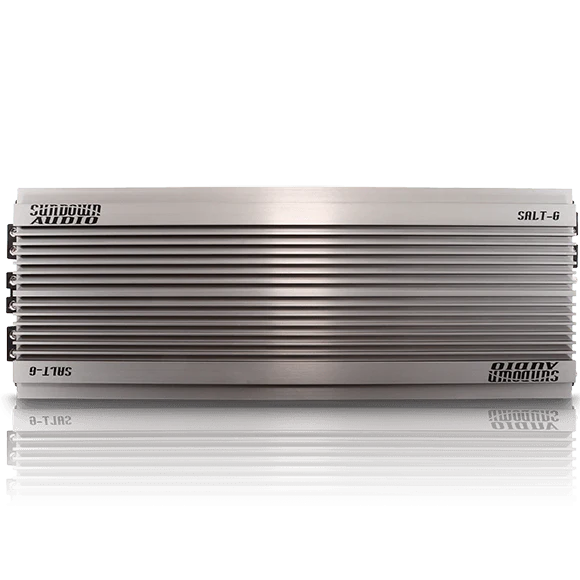 Sundown Audio SALT-6 Monoblock Class D Digital Amplifier - 1 x 6000 Watt Rms @ 1-ohm