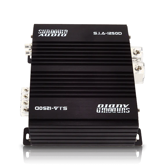 Sundown Audio SIA-1250D 1-Channel Class D Full-Range Amplifier - 1 x 1250 Watts Rms @ 1 or 2-ohm