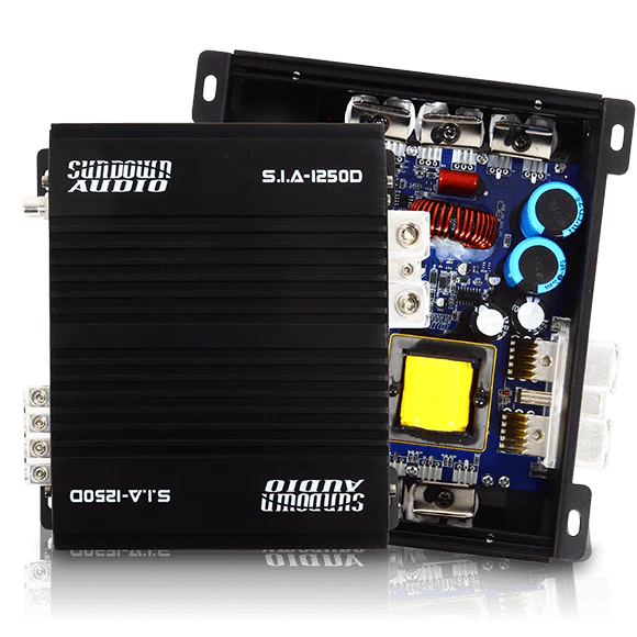 Sundown Audio SIA-1250D 1-Channel Class D Full-Range Amplifier - 1 x 1250 Watts Rms @ 1 or 2-ohm