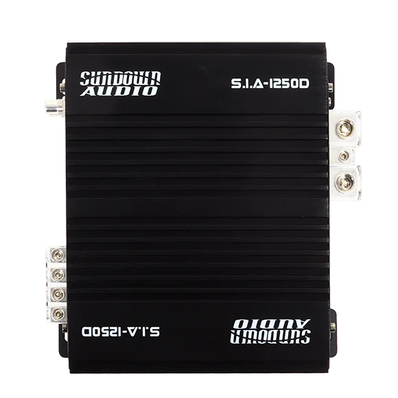 Sundown Audio SIA-1250D 1-Channel Class D Full-Range Amplifier - 1 x 1250 Watts Rms @ 1 or 2-ohm