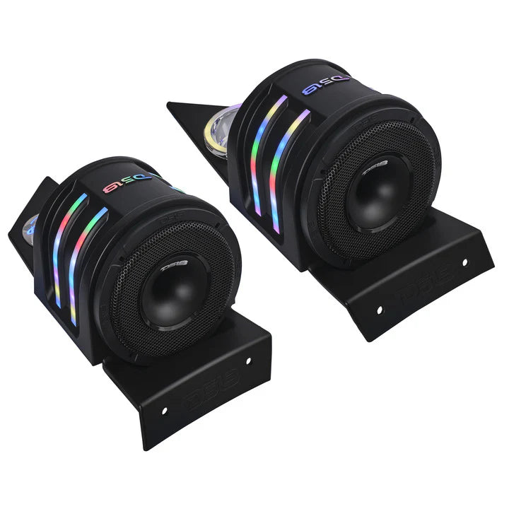 DS18 Headrest Pods with Dynamic LEDs - Fits 2015-up Polaris Slingshot