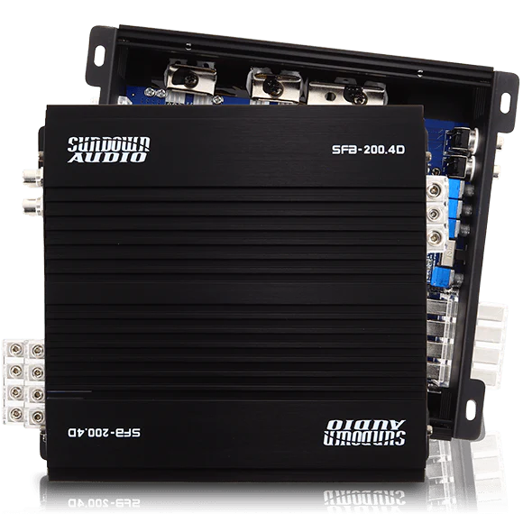 Sundown Audio SFB-200.4 4-Channel Digital Amplifier - 4 x 200 Watts Rms @ 1-ohm