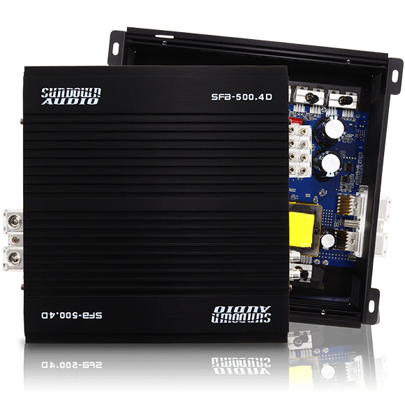 Sundown Audio SFB-500.4 4-Channel Digital Amplifier - 4 x 500 Watts Rms @ 1-ohm