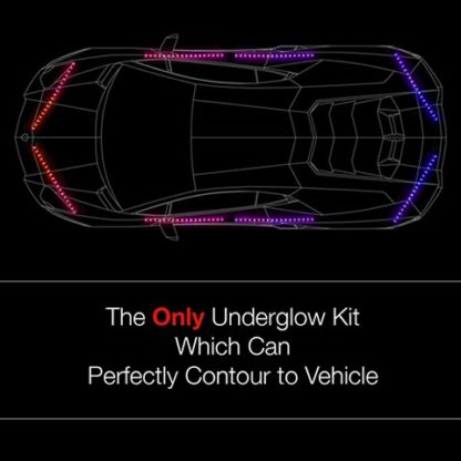 XKGLOW XK041006 LED Underbody Accent Light Kit with Remote and Controller