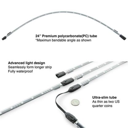 XKGLOW XK041006 LED Underbody Accent Light Kit with Remote and Controller