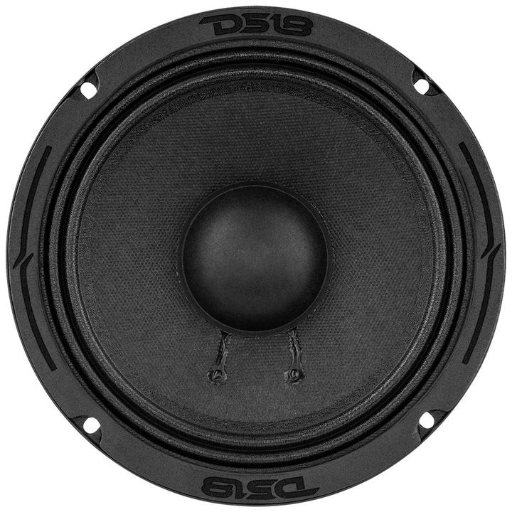 DS18 6PRO300MB-4 6.5" Mid-Bass Loudspeaker with Classic Dust Cap and 1.5" Voice Coil - 150 Watts Rms 4-ohm