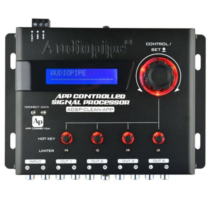 Audiopipe ADPS-CLEAN-APP 8-Channel Digital Sound Processor with App Control