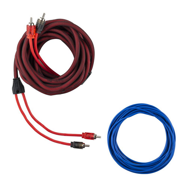 DS18 AMPKIT8 8 Gauge Amplifier Wiring Kit - Copper Clad Aluminum Wire