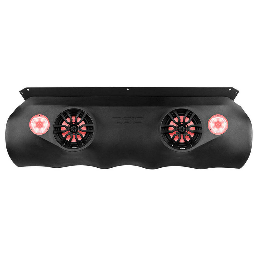 2021-up Ford Bronco 6th Gen 4-Door - DS18 Rear Sound Bar with Speakers, Amplifier, Amp Kit and LED Controller