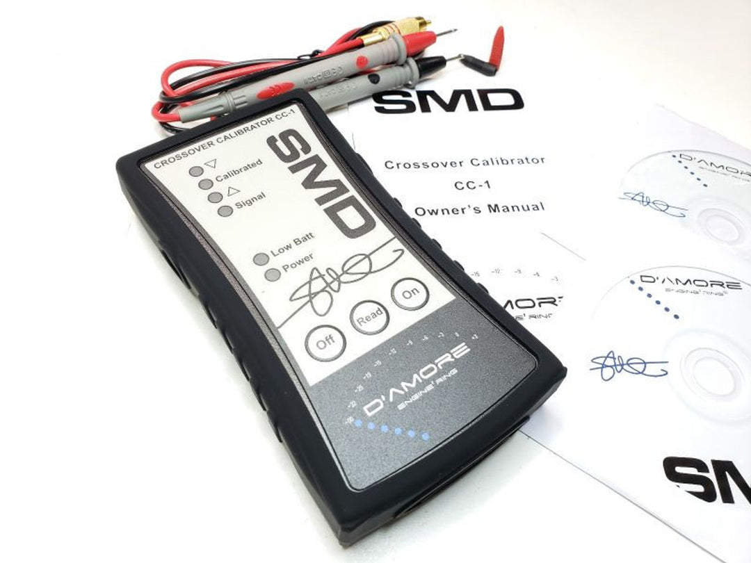 SMD CC-1 Professional Amplifier Crossover Setting Calibrator - D’Amore Engineering