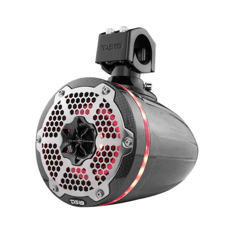 DS18 CF-X6TPNEO 6.5" Tower Speakers with LEDs - 150 Watts Rms 4-ohm