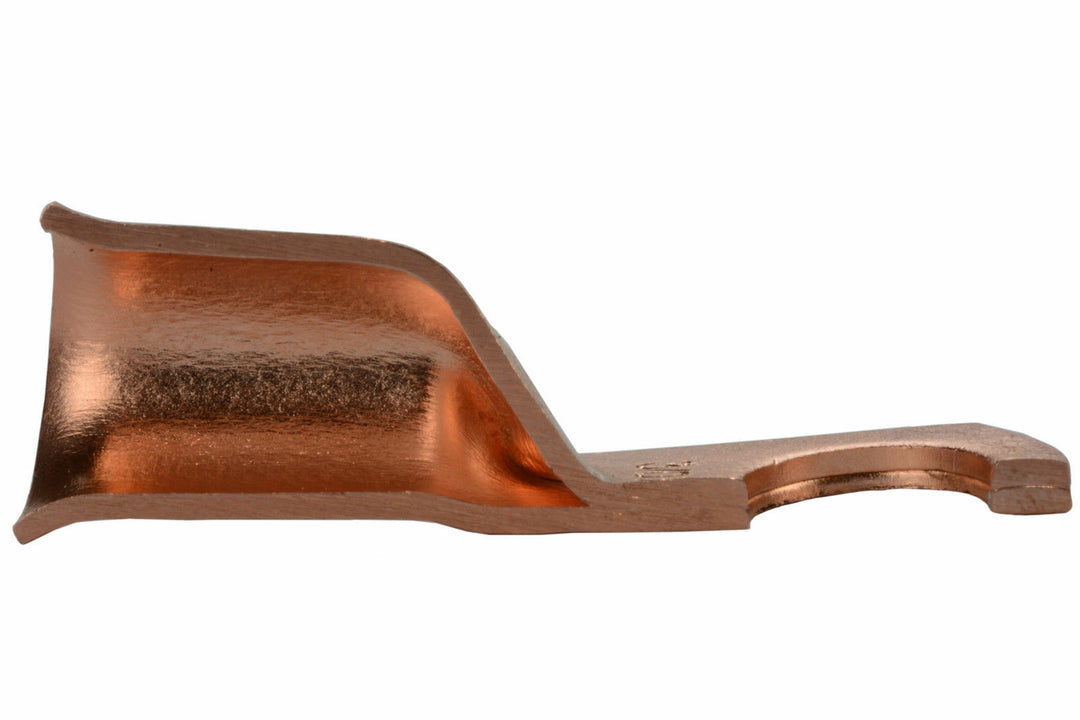 4/0 Gauge Copper Lug Ring Terminals with 3/8" Hole - 10 Pieces