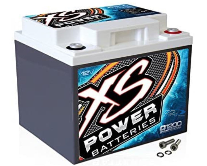 XS Power D1200 12 Volt AGM Car Audio Battery - 1500 Watts Rms | 55Ah