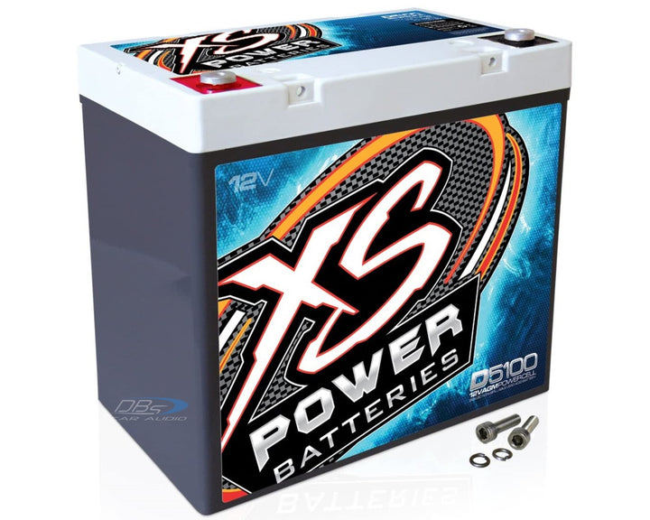 XS Power D5100 12 Volt AGM Car Audio Battery - 2000 Watts Rms | 66Ah