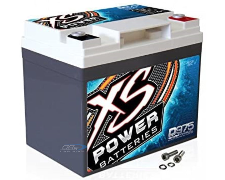 XS Power D975 12 Volt AGM Car Audio Battery - 1000 Watts Rms | 43Ah