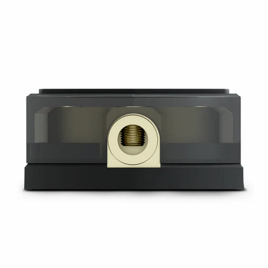 DS18 DB1030 Distribution Block with Plastic Cover - 1x 1/0 Gauge In 3x 1/0-4 Gauge Out
