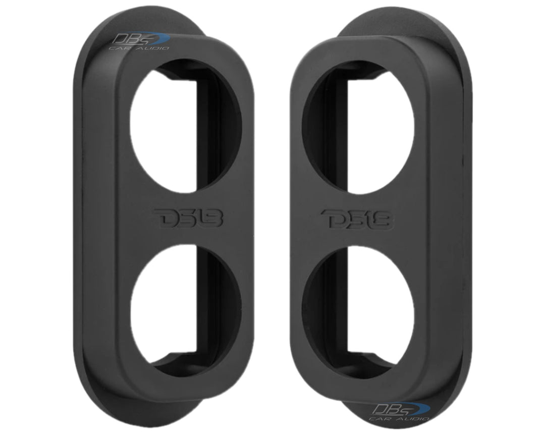DS18 EN2T Universal Plastic Pillar Tweeter Speaker Pods - Fits 4x 2.5" Dome Tweeters