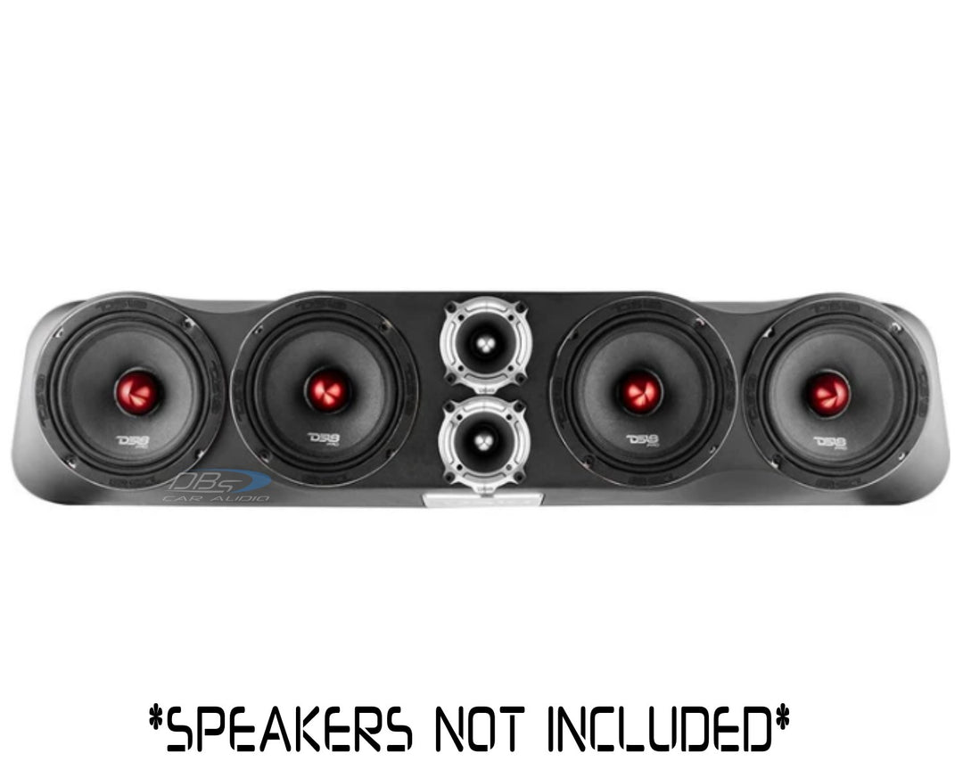 DS18 EN46-35 35" Universal Speaker Enclosure  - 4x 6.5" Speakers and 2x Tweeters