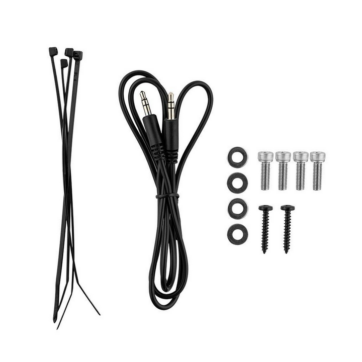 Controlador de transmisión de audio marino DS18 ENSBTRC-SQ con carcasa y Bluetooth, entrada auxiliar, reproductor USB