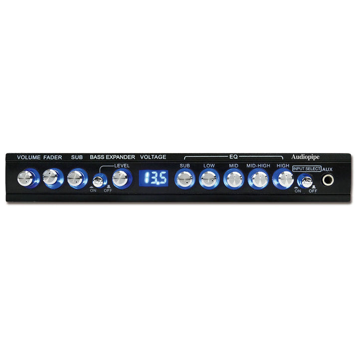 Audiopipe EQ-515DXP In-dash 5-Band Graphic Equalizer with Subwoofer Control