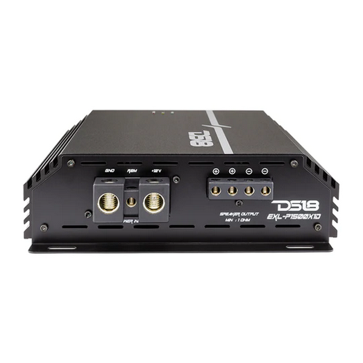 Amplificador de subwoofer monobloque Clase D DS18 EXL-P1500X1D - 1 x 1500 vatios Rms a 1 ohmio