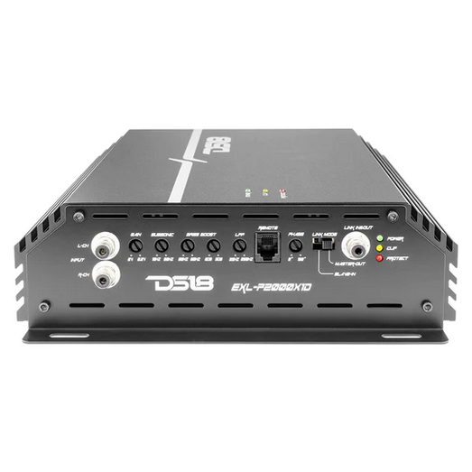 DS18 EXL-P2000X1D Monoblock Class D Subwoofer Amplifier - 1 x 2000 Watts Rms @ 1-ohm