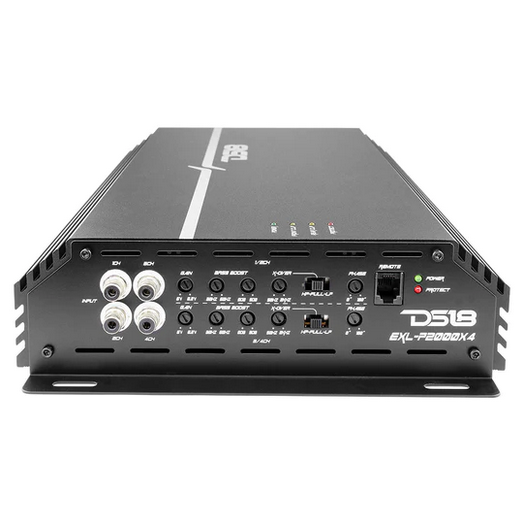 DS18 EXL-P2000X4 Amplificador de rango completo Clase A/B de 4 canales - 4 x 275 vatios Rms a 4 ohmios