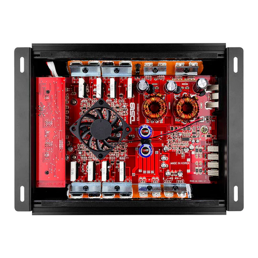 DS18 EXL-P800X4 4-Channel Class A/B Full-Range Amplifier - 4 x 150 Watts Rms @ 4-ohm